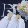 Custom Jewelry Dior Rose Des Vents Earring, XS Yellow Gold and Diamond JRDV95083