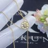 Custom Jewelry Dior Rose Des Vents Necklace Yellow Gold, Diamond and Mother-of-Pearl JRDV95005