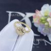 Custom Jewelry Dior Rose Des Vents Ring Yellow Gold, Diamond and Mother-of-Pearl JRDV95191