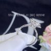 Custom Jewelry Dior Small Rose Dior Bagatelle Ring White Gold and Diamonds JBAG94055