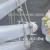 Custom Jewelry Marli Cleo Full Diamond Teardrop Pendant In White Gold CLEO-N9