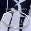 Custom Jewelry Messika My Twin Skinny 0.15ct x2 White Gold For Her Diamond Bracelet 06161-WG