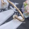 Custom Jewelry Piaget Possession open bangle bracelet in 18K rose gold and mother-of-pearl G36PI900