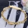 Custom Jewelry Tiffany 1837™ Makers Narrow Chain Bracelet in 18k Gold 63526517