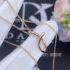 Custom Jewelry Tiffany Elsa Peretti® letter “J” pendant rose gold, small 60020534