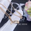 Custom Jewelry Tiffany Elsa Peretti® letter “J” pendant rose gold, small 60020534