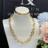 Custom Jewelry Tiffany HardWear Graduated Link Necklace in Yellow Gold 60153063