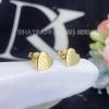 Custom Jewelry Tiffany Return to Tiffany™ Heart Tag Stud Earrings in Yellow Gold, Mini 60011257