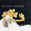 Custom Jewelry Van Cleef & Arpels Frivole bracelet, 7 flowers, medium model 18K yellow gold VCARP6L200