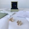 Custom Jewelry Van Cleef & Arpels Frivole earrings, small model 18K rose gold, Diamond VCARP7RM00