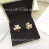 Custom Jewelry Van Cleef & Arpels Frivole earrings, small model 18K yellow gold, Diamond VCARB65700