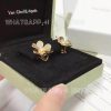 Custom Jewelry Van Cleef & Arpels Frivole earrings, small model 18K yellow gold, Diamond VCARB65700