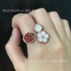 Custom Jewelry Van Cleef & Arpels Lucky Spring Between the Finger ring 18K rose gold VCARP9X300