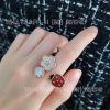 Custom Jewelry Van Cleef & Arpels Lucky Spring Between the Finger ring 18K rose gold VCARP9X300