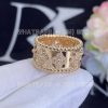 Custom Jewelry Van Cleef & Arpels Perlée Clovers Rings, Rose Gold and Diamonds VCARO9LN00