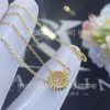 Custom Jewelry Van Cleef & Arpels Perlée diamonds pendant 18K yellow gold, Diamond VCARO9PD00