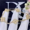 Custom Jewelry Van Cleef & Arpels Vintage Alhambra Bracelet 5 Motifs 18K yellow gold, Diamond VCARA41400