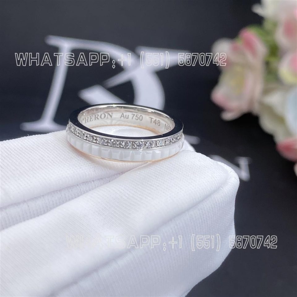 Custom Jewelry Boucheron Quatre White Edition Wedding Band JAL00237
