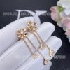 Custom Jewelry Bulgari Fiorever 18 kt rose gold pendant earring 357143