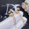 Custom Jewelry Bulgari Fiorever 18 kt rose gold pendant earring 357143