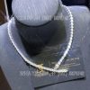 Custom Jewelry Bulgari Serpenti Viper necklace 18 kt white gold necklace set with pavé diamonds 360348