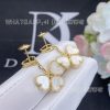 Custom Jewelry Van Cleef & Arpels Sweet Alhambra effeuillage earrings Mother-of-pearl VCARN5PQ00