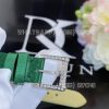 Custom Watches Charles Oudin Pansy Retro Green Straps with Pearls Watch Medium – 24mm