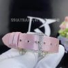 Custom Watches Charles Oudin Pansy Retro Pink Straps with Pearls Watch Medium – 24mm