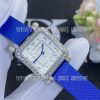 Custom Watches Charles Oudin Pansy Retro Royal Blue Straps with Pearls Watch Medium Arabic Style – 24mm