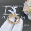 Custom Jewelry Bulgari Serpenti Viper 18K Rose Gold Ring 358638