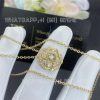 Custom Jewelry Chanel Bouton De Camélia Necklace yellow gold and diamonds J12037