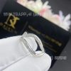 Custom Jewelry Chaumet Paris Joséphine Amour D’aigrette Wedding Band Platinum Diamonds 083760