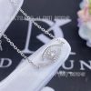 Custom Jewelry Messika Lucky Eye Pavé White Gold For Her Diamond Bracelet 10035-WG