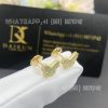 Custom Jewelry Van Cleef & Arpels Sweet Alhambra butterfly earstuds 18K yellow gold Mother-of-pearl VCARN5JM00