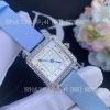 Custom Watches Charles Oudin Pansy Retro Medium light-blue satin strap Watch Arabic Style -24mm