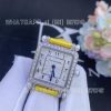 Custom Watches Charles Oudin Pansy Retro Yellow Straps With Pearls Watch Medium Arabic Style – 24mm