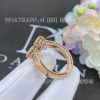 Custom Jewelry Roberto Coin Venetian Princess Medium Pave Flower Ring 18k Rose Gold 7773266AX65X