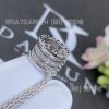 Custom Jewelry Bulgari B.zero1 necklace White gold pavé diamonds 352816