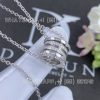 Custom Jewelry Bulgari B.zero1 necklace White gold pavé diamonds 352816