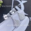 Custom Jewelry Bulgari Divas’ Dream Earrings 18k White Gold 351100