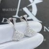 Custom Jewelry Bulgari Divas’ Dream Earrings 18k White Gold 351100