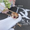 Custom Jewelry Bulgari Serpenti Viper Necklace 18 kt rose gold pendant necklace set with fancy rubies 360659