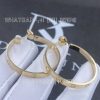 Custom Jewelry Cartier Love Earrings 18k Yellow Gold – B8028200