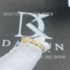 Custom Jewelry Chanel Coco Crush Ring Quilted Motif Mini Version Yellow Gold Diamonds J11872