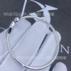 Custom Jewelry Chopard Happy Diamonds Icons Bangle White Gold 85A614-1000