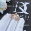 Custom Jewelry Chopard Happy Diamonds Icons Earrings Rose Gold, Diamonds 83A017-5201