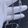 Custom Jewelry Messika Move Uno  White Gold For Her Diamond Necklace 07170-WG