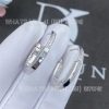 Custom Jewelry Tiffany Lock Earrings in White Gold with Diamonds, Medium 72342801