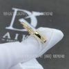 Custom Jewelry Tiffany Lock Ring in Yellow Gold with Diamonds 72344243