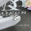 Custom Jewelry Van Cleef & Arpels Frivole pendant mini model white gold Diamond VCARP0J400